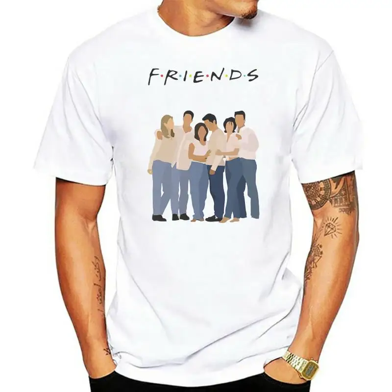 Friends clothing - TV Show F.R.I.E.N.D.S t-shirt Amigos camiseta sitcom Freunde  Cool Casual pride t shirt men Unisex Fashion