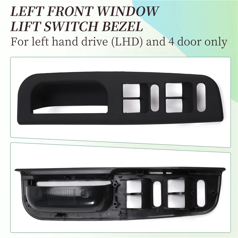 

For VW Passat B5 1998-2005 New Interior Door Handle Window Panel Trim 1Set LHD