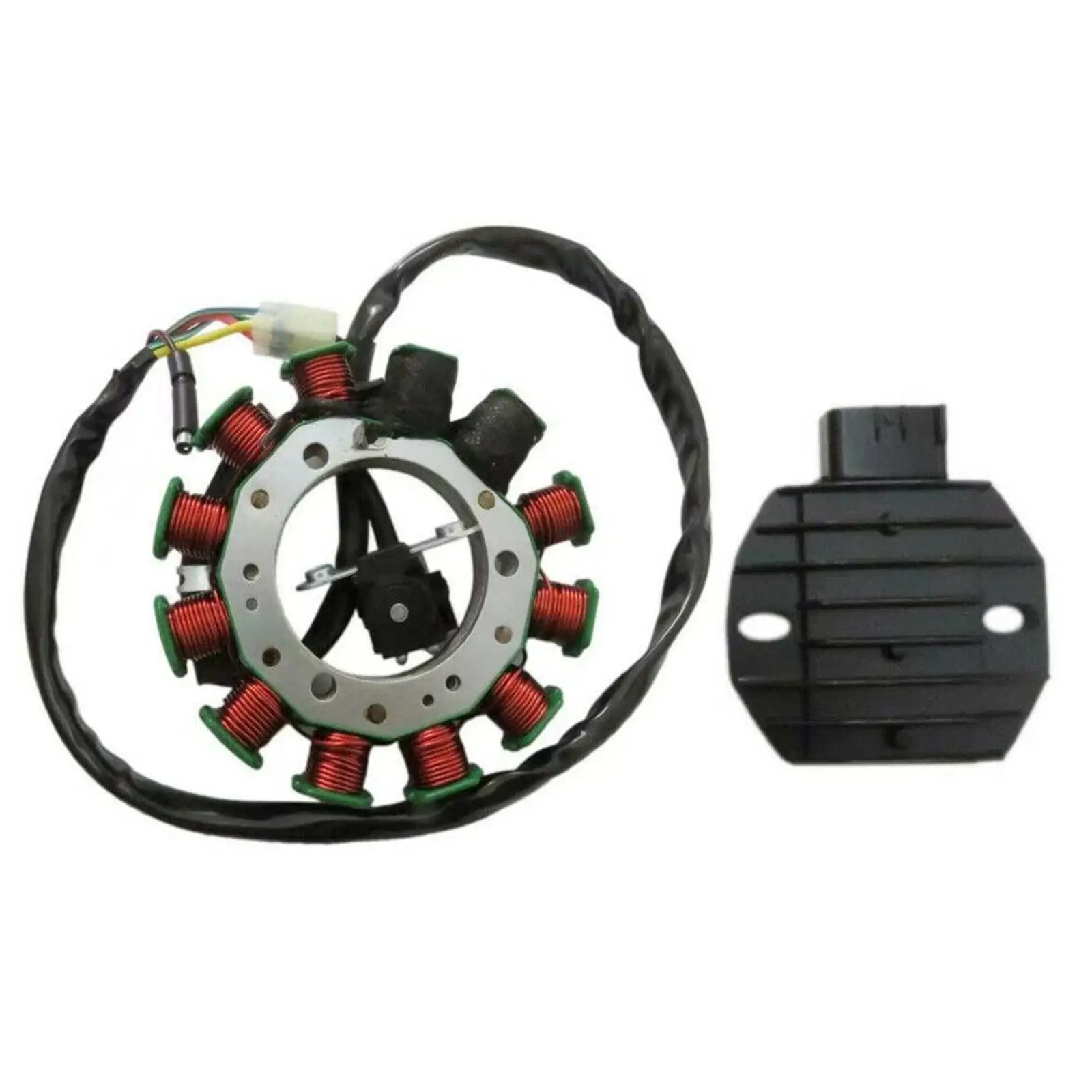 Voltage Regulator Rectifier Stator Kit Fit Honda ATV TRX400EX 400EX 1999-2012 Ignition Coil Motorcycle Electrical Parts