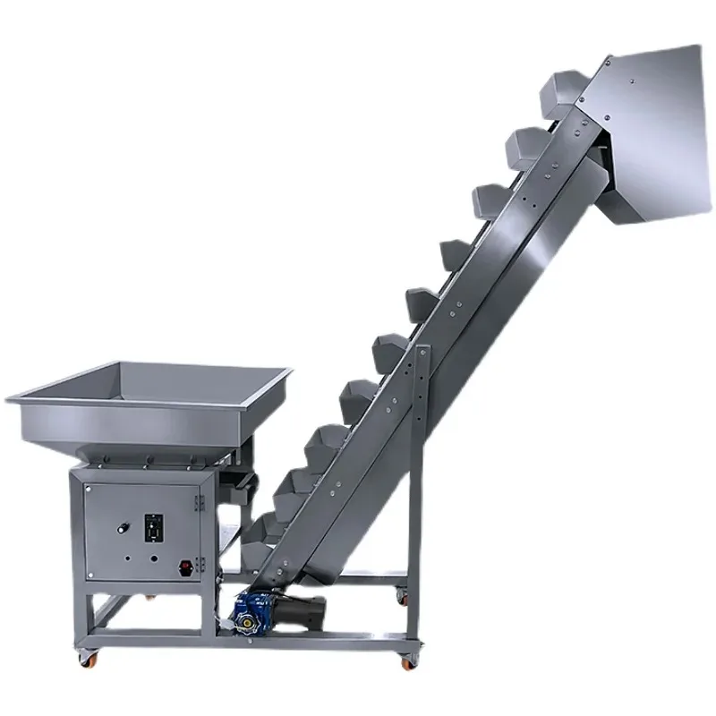 Plastic Buckets for Feeder Bucket Elevators Inclined Bucket Belt Elevator Conveyor