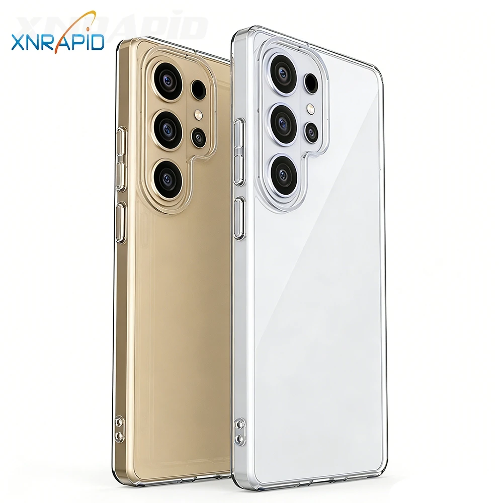 Ultra Thin Soft Case For Samsung Galaxy S26 S25 Edge S24 S23 FE Ultra Plus S26+ Silicone Clear Transparent Shell S26Ultra Cover