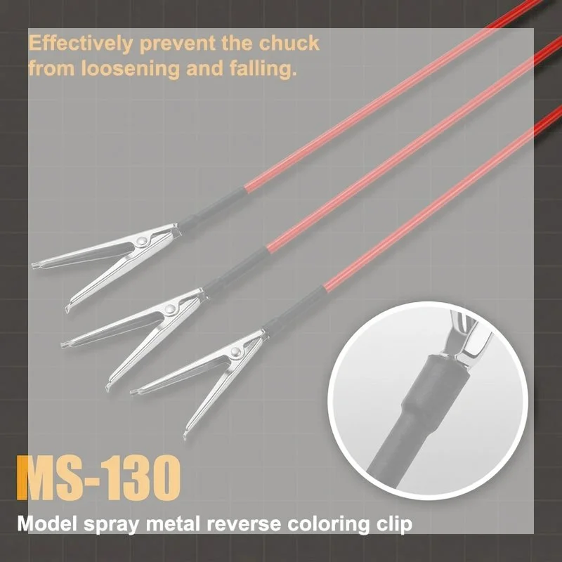 

10Pcs MS130 Reverse Painting Clips Metal Coloring Tools Set for DIY Handmade Craft Spray and Artistic Projects