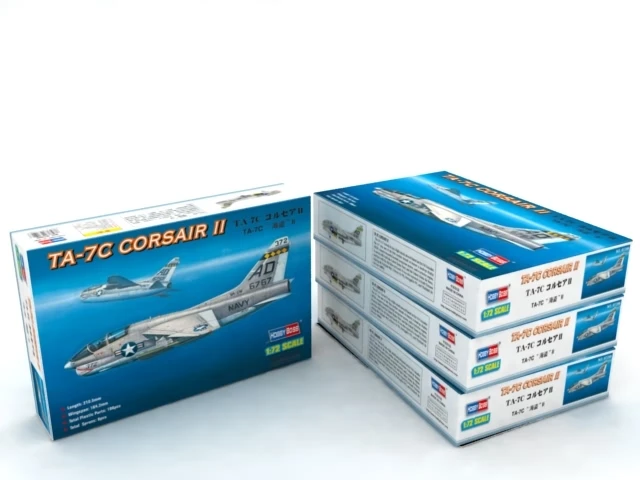 Hobbyboss-corsair iiプラスチック製アセンブリモデルおもちゃ、航空機戦闘機、ミリタリーギフト、87209、1、72、TA-7C