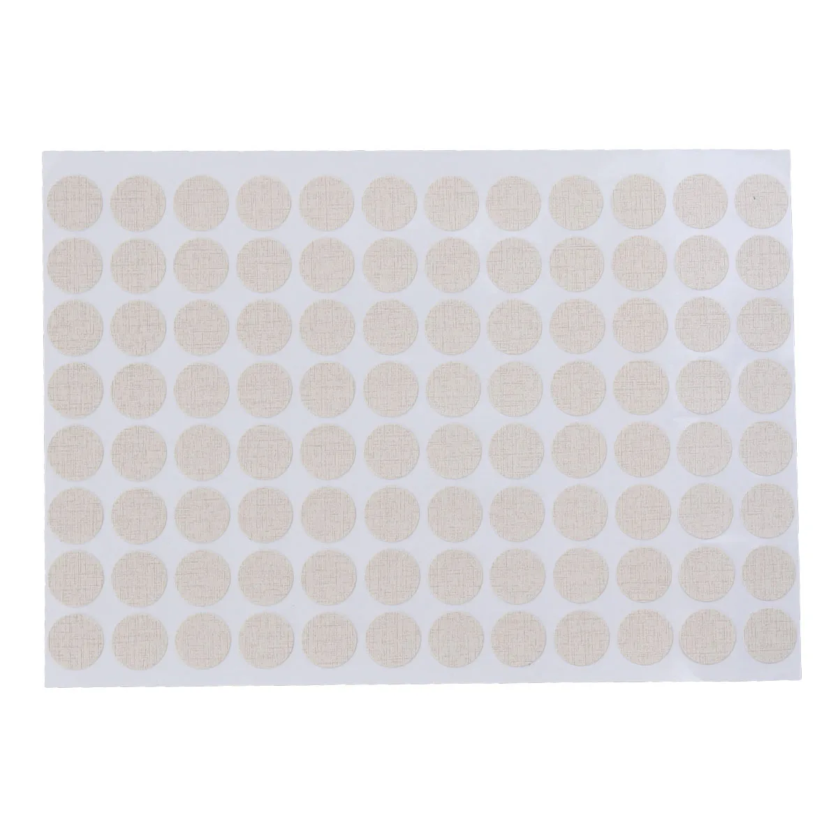

96 Pcs Waterproof Screw Hole Covers Stickers Beige Self Adhesive Cabinet Bottle Caps Plugs Easy Apply Fadeless Home Decor