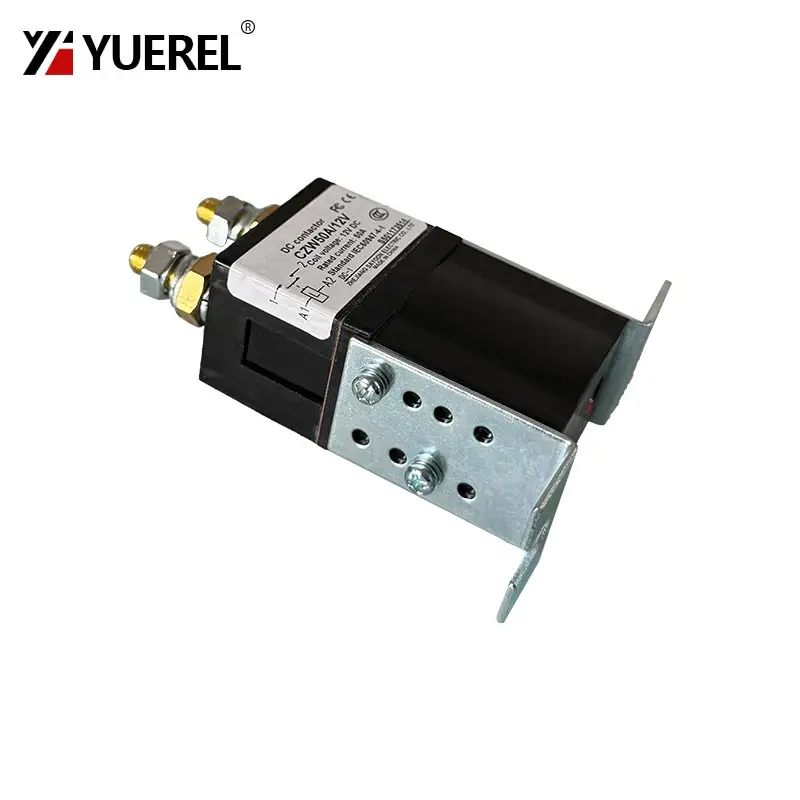 1NO 1NC DC Contactor CZW50A 100A 200A 400A Power Relay 12V 24V 48V 72V 84V 120V for Car Electric Forklift Trucks Battery