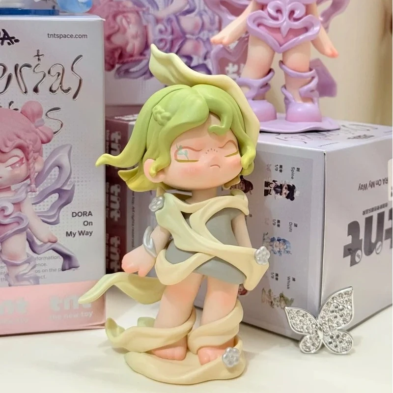 DORA Realm of All Things Series 7 صندوق أعمى الجيل 7 شخصية خيالية لطيفة قابلة للجمع هدية للفتيات جامع