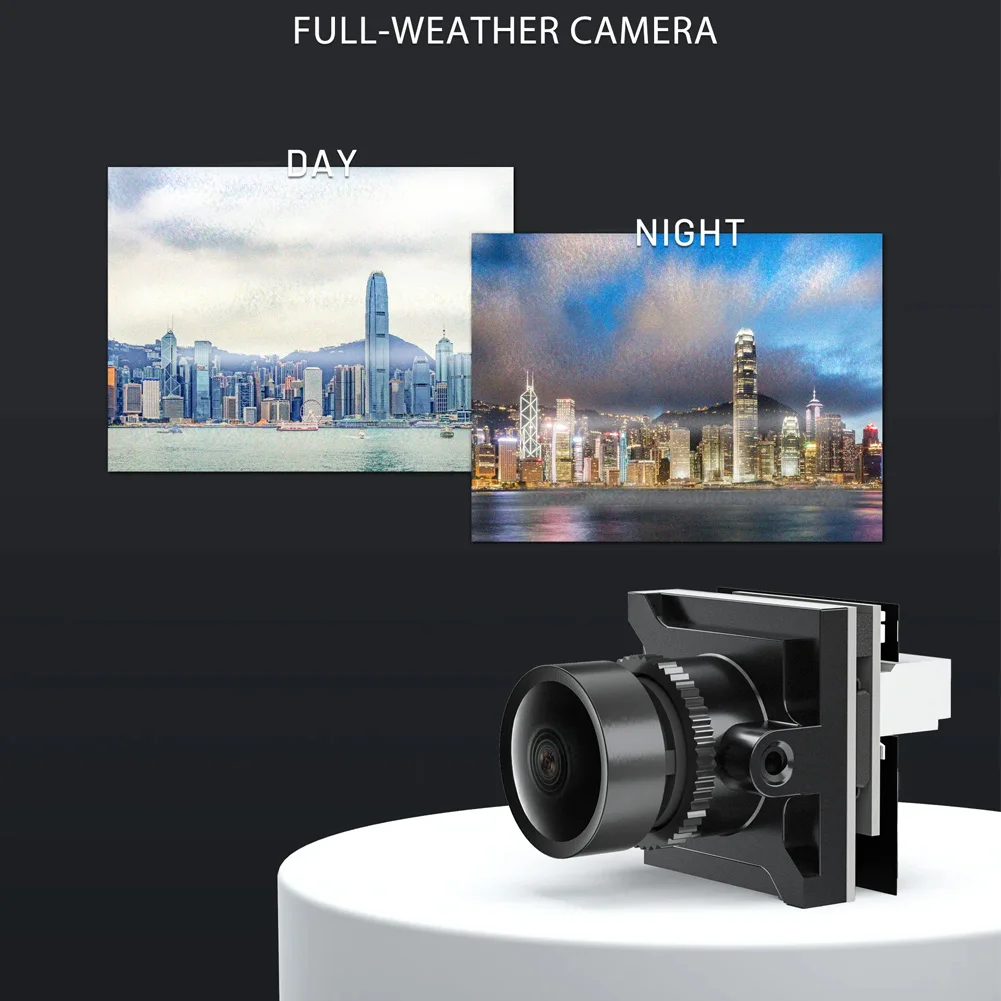 Caddx Bebé Ratel 2 Nano Tamaño 1200TVL 3g FOV165 °   Cámara FPV Starlight de baja latencia, día y noche, estilo libre, 14x14mm, para Dron RC