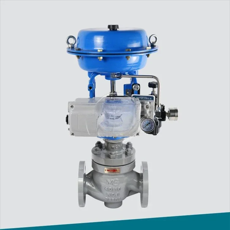 

Intelligent pneumatic membrane regulator MG with 4-20MA input and output signal feedback CV3000 flange DN50