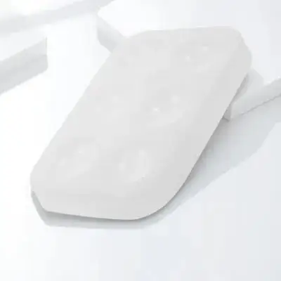 

White Plastic Watercolor Palette Empty Color Mixing Tray for DIY Painting Craft Art Supplies
