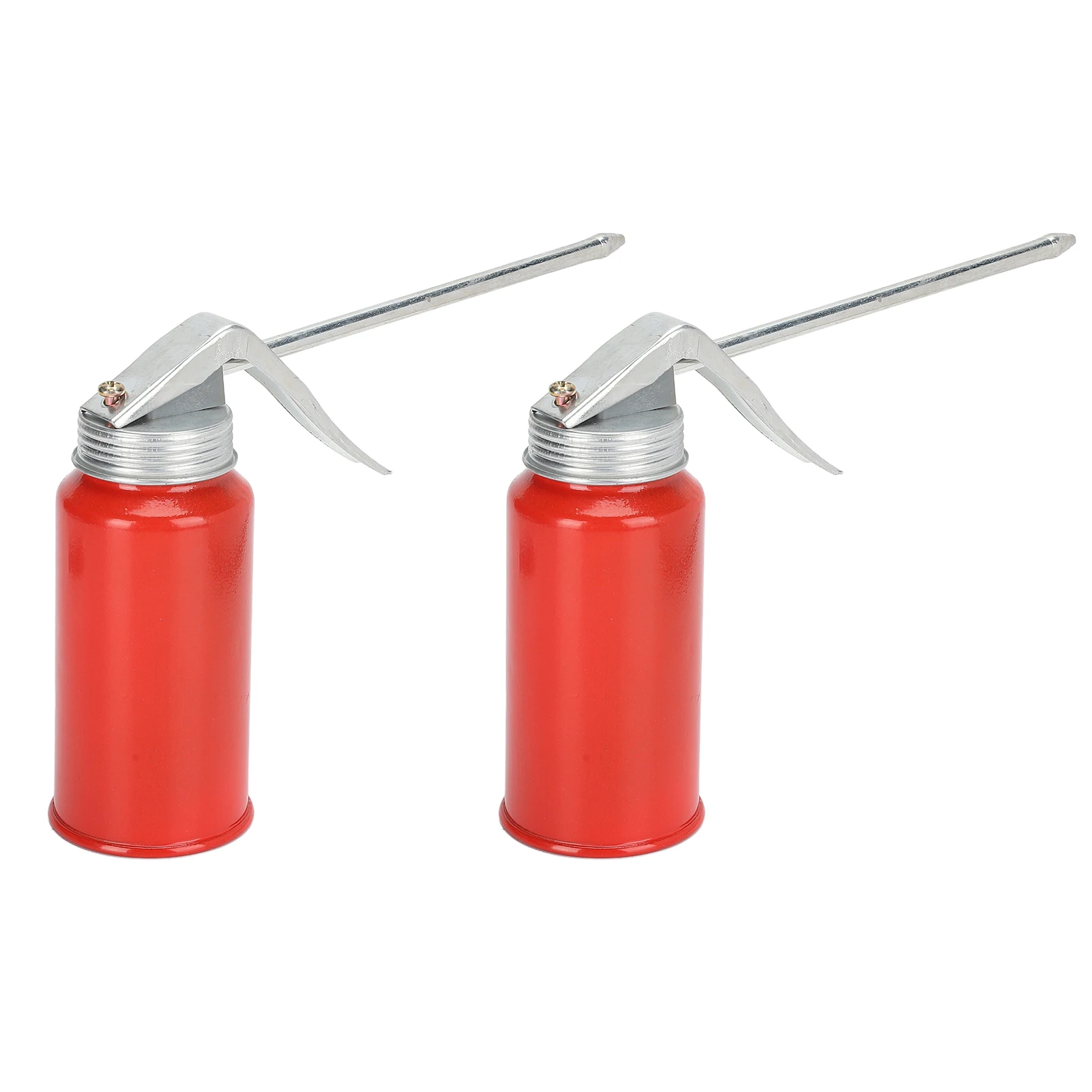 Pistola pulverizadora de 200ml, lata con mango de presión curvo, acero laminado en frío para bicicletas, coches, electrodomésticos, maquinaria, Etc., 2 uds.