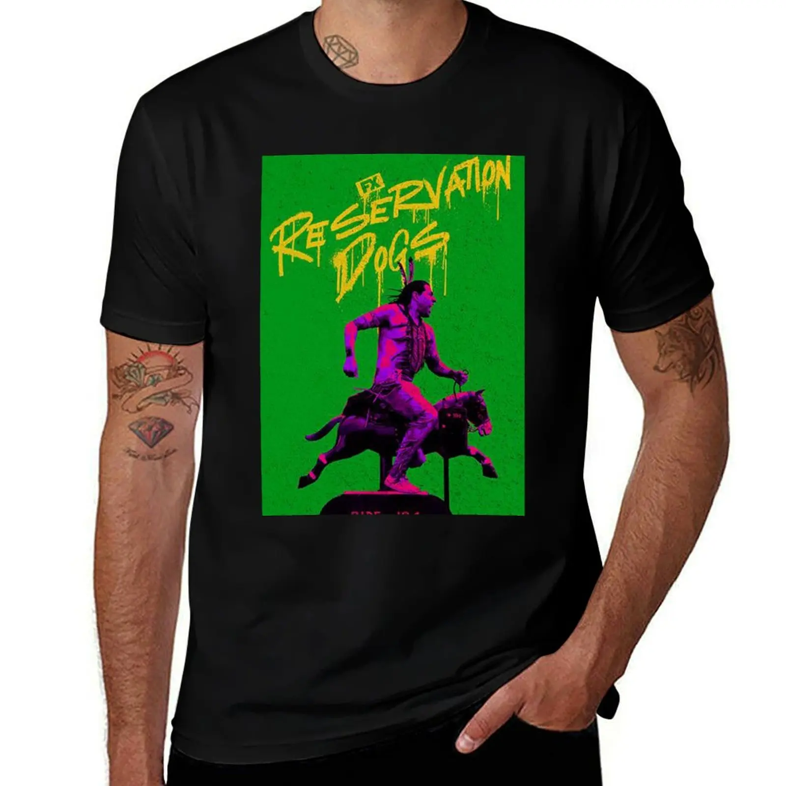 Reservation Dogs (2021) T-Shirt Simple Graphic Design T-Shirt