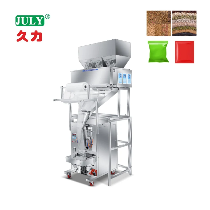 Single-row Sealing Packing Machine Automatic Weighing Powder Vertical Packing Machine