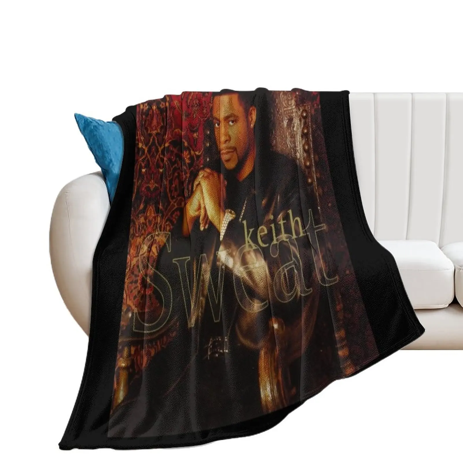 Keith Sweat great Throw Blanket Luxury Throw Shaggy Blankets