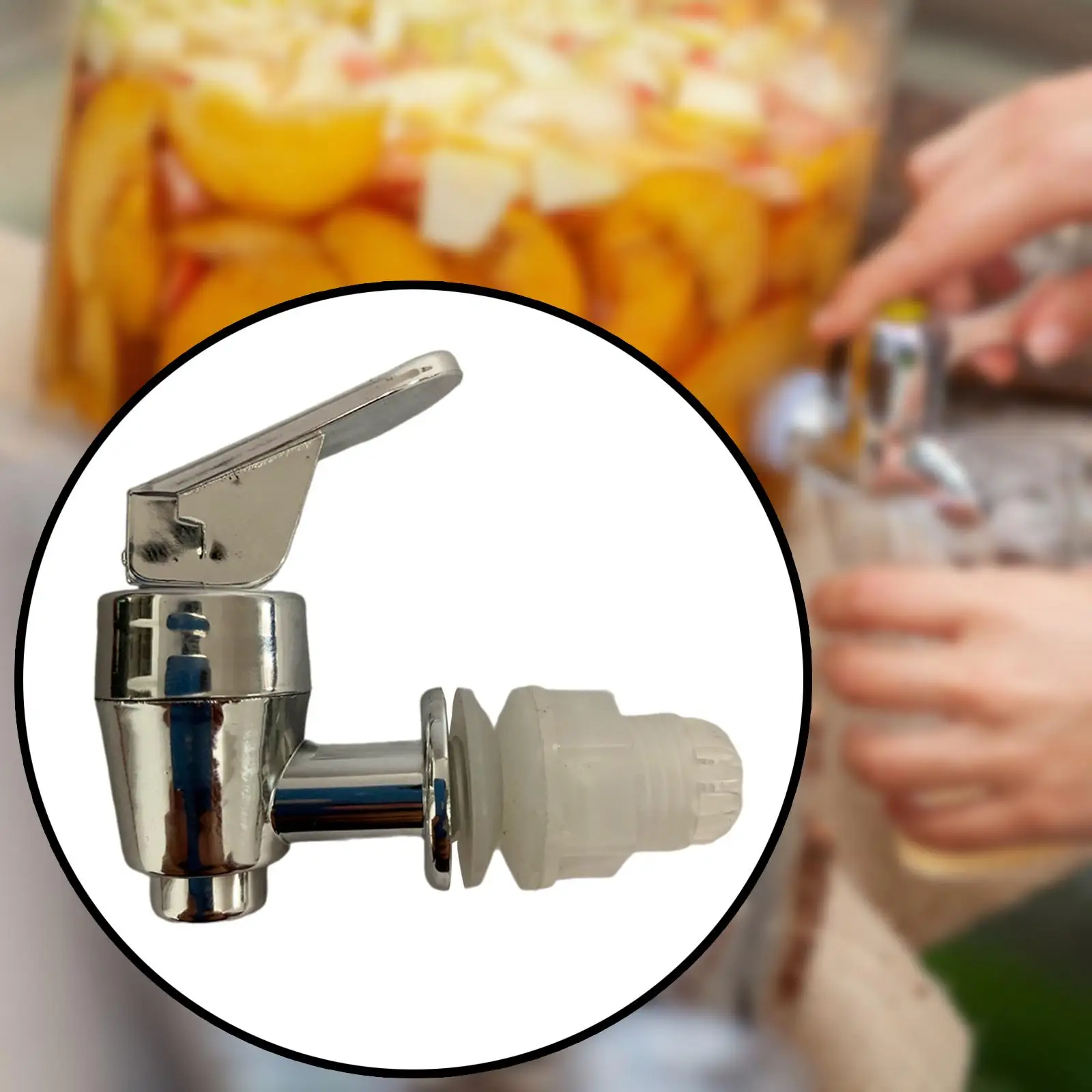 Torneira dispensadora de bebidas com aberturas de 12 mm, torneira dispensadora de suco para bar de sala de jantar