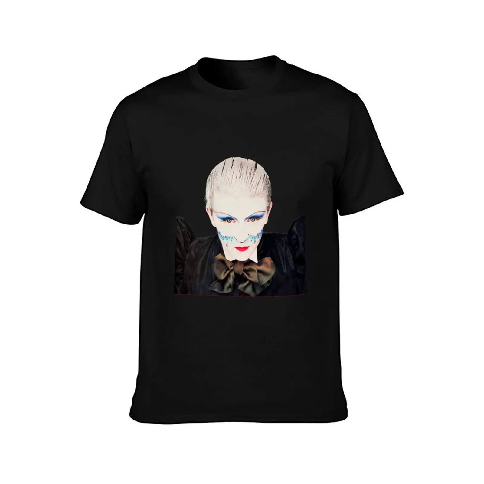 Visage T-Shirt Summer Casual Cotton Tee Oversized Streetwear Tops Vintage Graphic Print Loose Fit Short Sleeve 100% Cotton
