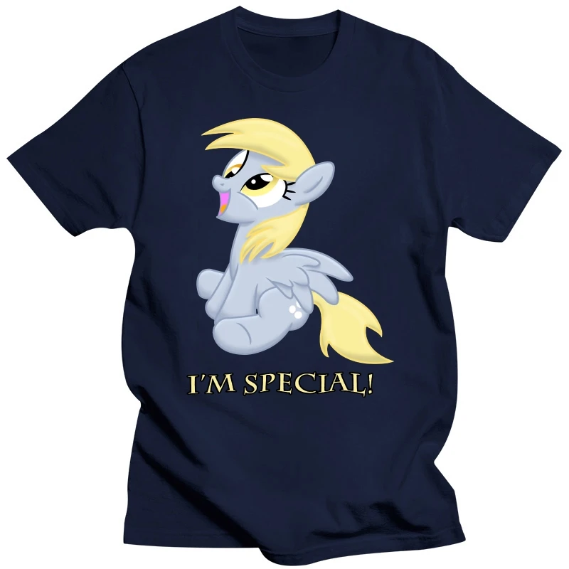 Derpy Hooves I'm Special T Shirt Accessories for Men Women Pure Cotton Casual Tees Short Sleeve Clothing Birthday Present