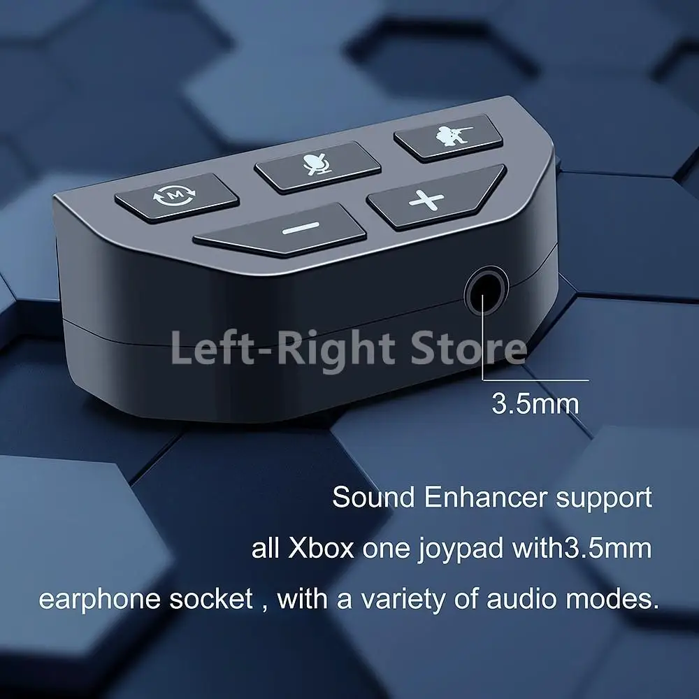 20PCS For Xbox Series X/S Adapter Headphone Speakers Latency Voice Control Enhancer Headset Conversion Head 3.5mm For XBOXONE