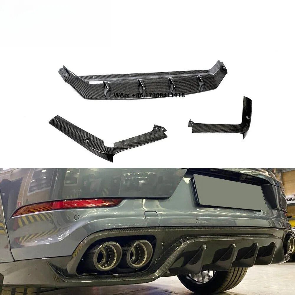 

Carbon Fiber Car Rear Bumper Lip for Base Sport 4-Door 2018-2020