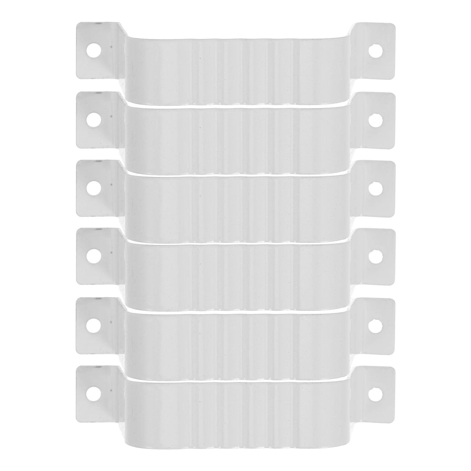 

Rainwater Pipe Clips Gutter Straps Downspout Brackets Aluminum Accessories Portable Air Conditioners Hose Support Villa Drainage