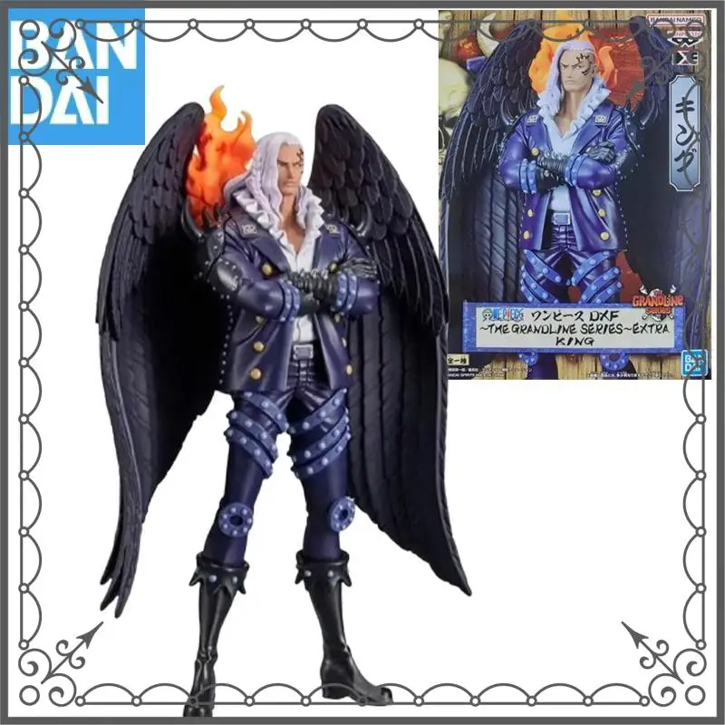 

In Stock BANDAI BANPRESTO ONE PIECE DXF THE GRANDLINE SERIES EXTRA KING 17cm PVC Figure Model Original Collector Figurine Toys