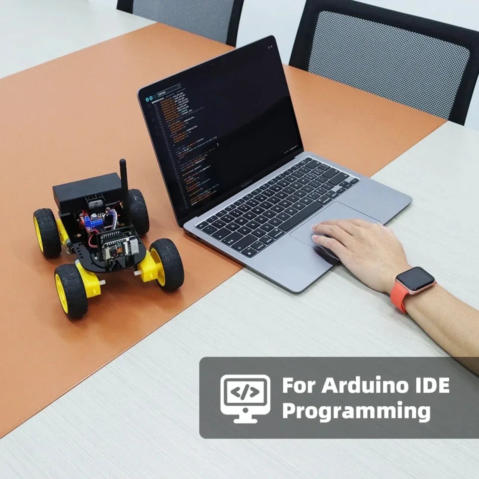 Picture 3: DIYmall ESP32 Smart Robotic Car Kit with WiFi Camera Arduino Programming Learning Set Educational Starter Kit +Codes