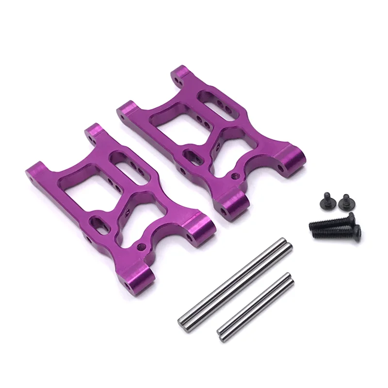 Braccio oscillante anteriore di aggiornamento in metallo per LC Racing 1/14 WLtoys 144010 144001 144002 124017 124016 124018 124019 ricambi auto RC