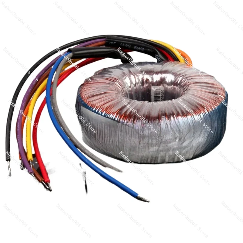 

50W dual 6V 9V 12V 15V 18V 25V 55V inlet toroidal transformer 50va