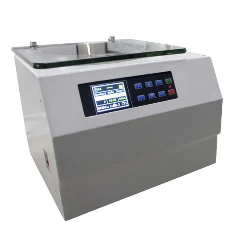 Heating constant temperature centrifuge, low speed product fat separation