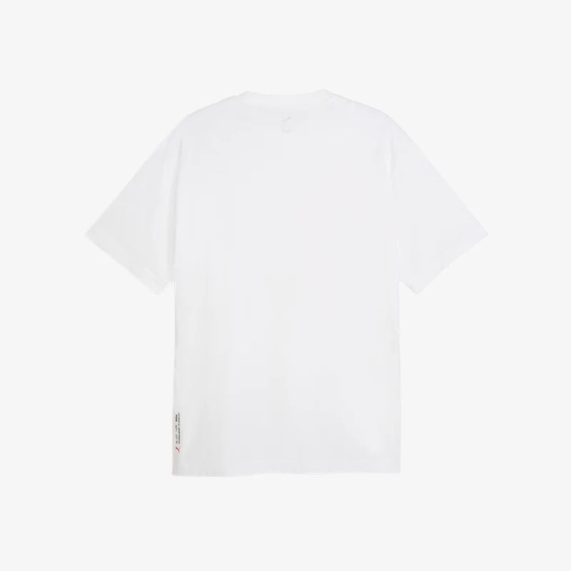 Puma genuine men's sports printed round neck daily commuting short sleeved T-shirt 696164-02