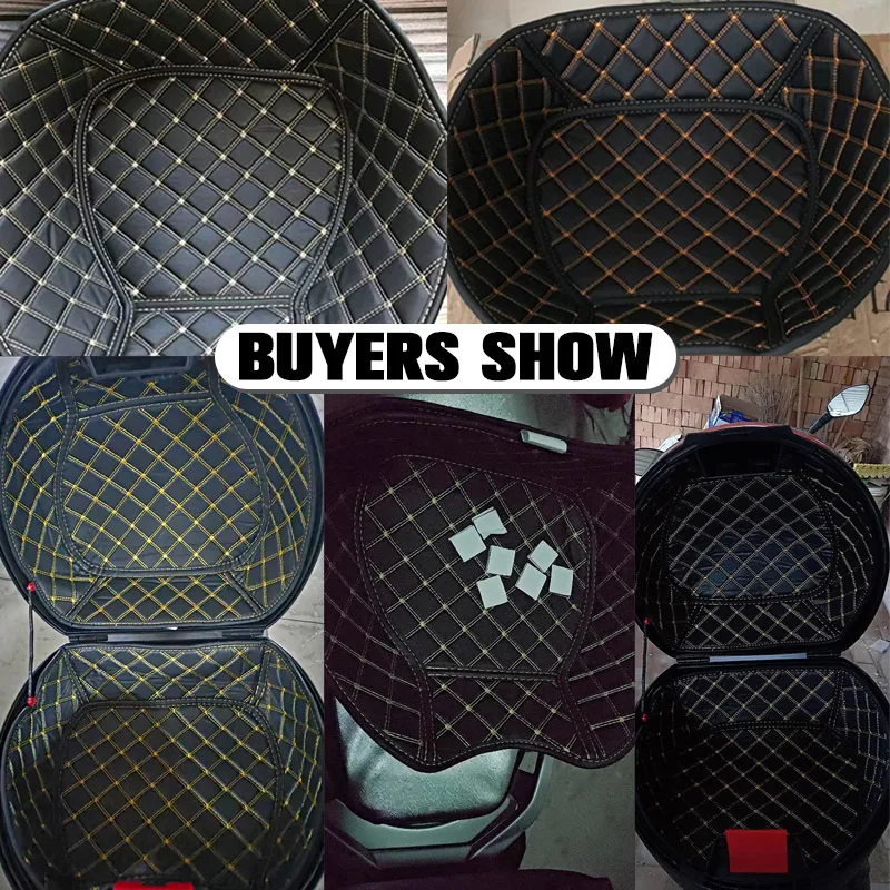 Motorcycle Trunk Pad Trunk Lining For SHAD Trunk Mat SH29 33 34 39 40 45 SH48 SH59 Soft Comfortable Size Correspondence