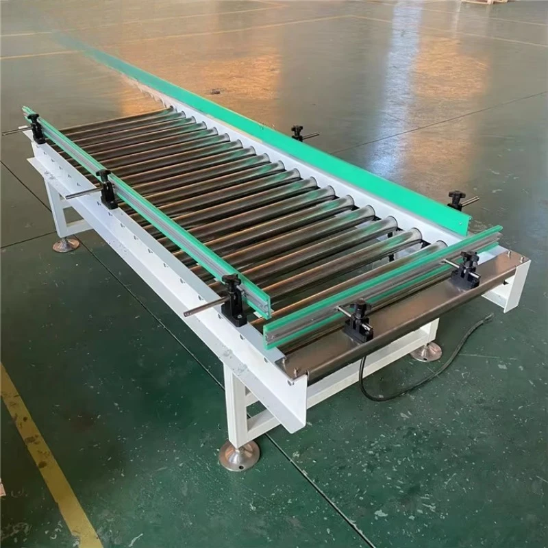 Multifunctional industrial equipment stainless steel roller conveyor for large equipment assembly