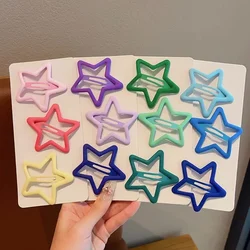 3pc coreano nova grande estrela bb hairpin clipes laterais de cabelo para meninas mulheres crianças presente festa de casamento acessórios para o cabelo