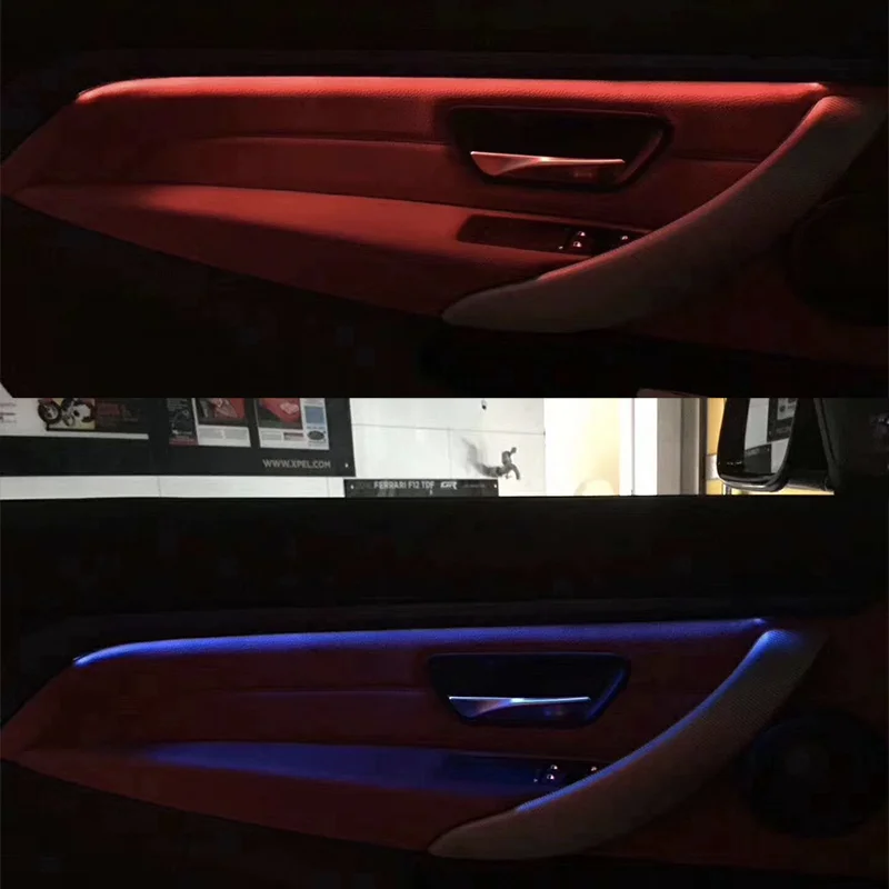 For BMW 4 Series F32/F33/F36/G22/G23/G24 9 Colors Lightings Car Decorative Auto Ambient Light Led Strip Tuning Car Accessories
