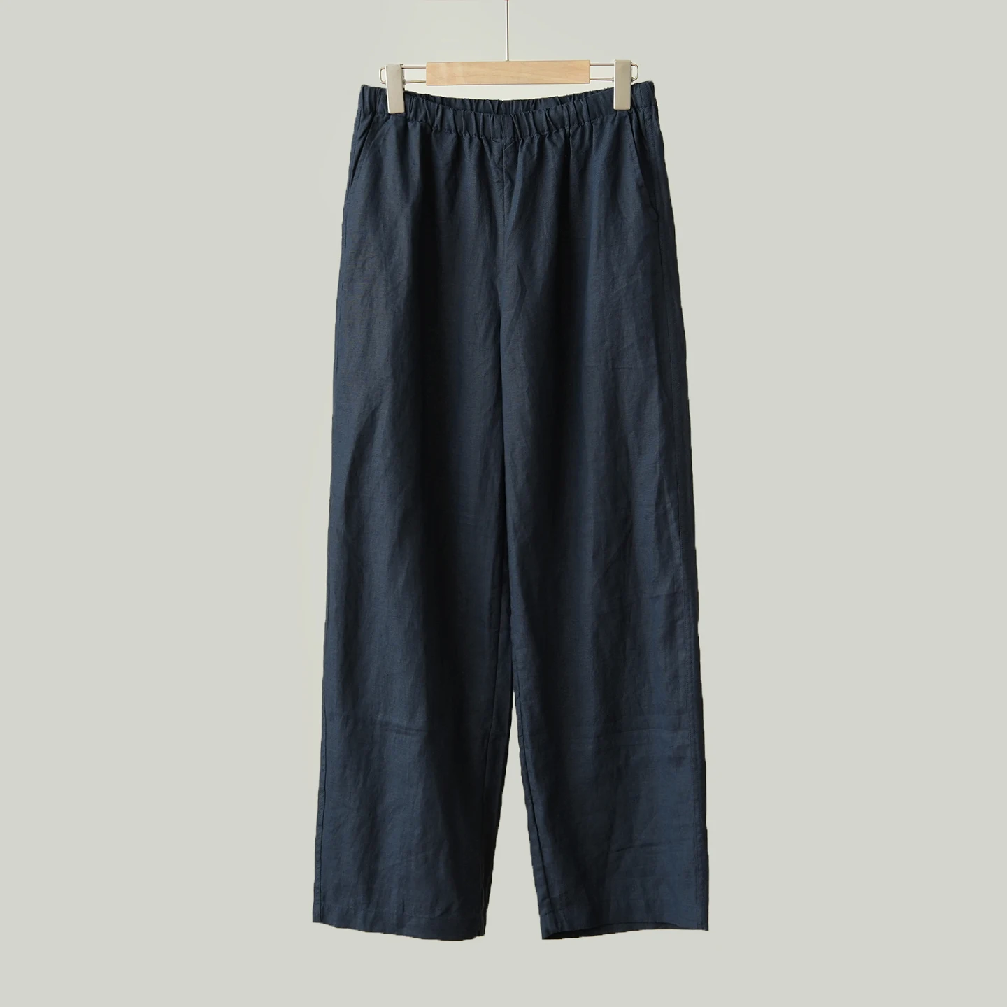 

Свободные брюки Han Han Pure Color Knife для женщин: повседневные прямые брюки для работы и отдыха, комфортные и дышащие, для ранней осени