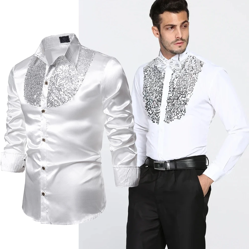 

Elegant Latin Dance Tops Practice Clothes for Male Shirts Cha Cha Dance Wear Cotton Shirt Men Ballroom Competitive Wedding Wears