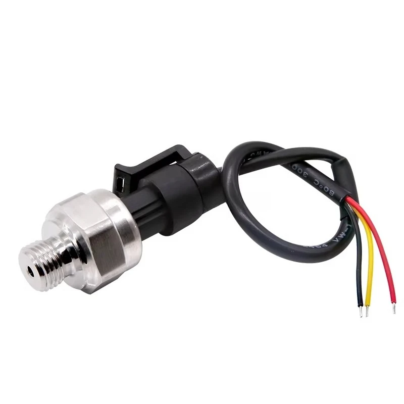 

1.2MPa Stainless Steel Water Pressure Sensor Pneumatic Oil Pressure Air Compressor Transmitter DC 5V G1/4