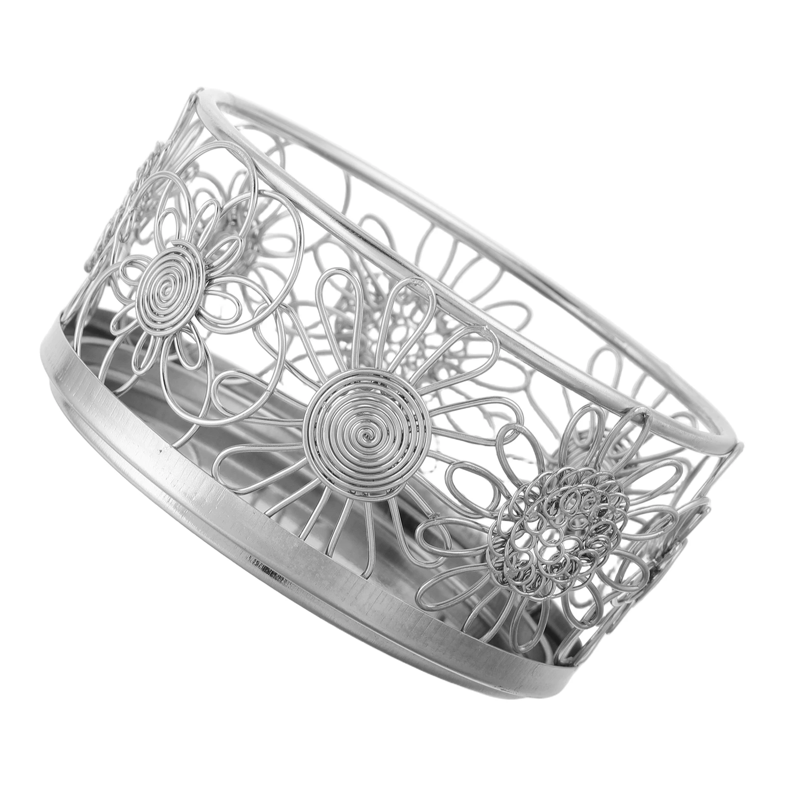 Round Stainless Steel Barrel Mini Metal Bucket for Desktop Clip Storage Office Desk Organizer Container Metal Bucket