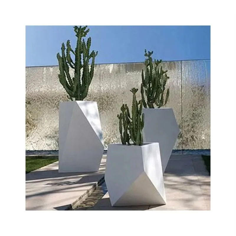 

Custom Weathering Steel Flower Pots Irregularly Shaped Metal Flower Pot &amp Home &amp Planters