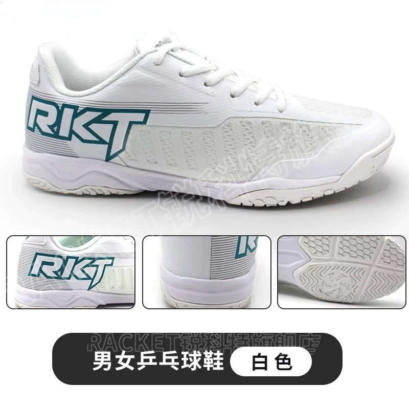 Sepatu Tenis Meja Profesional Merek Asli Desainer Sepatu Badminton Gym Bernapas Nyaman Anti Selip Sepatu Lapangan Indoor 36-45