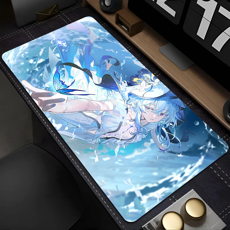 

Mousepad Laptop Office Cabinet Keyboard Pad PC Desk Mat Mouse Pad Wuthering Waves The Shorekeeper Non-slip Rubber Extended Pad