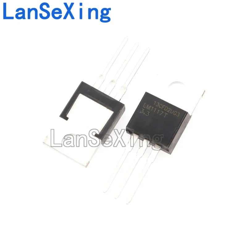 LM1117T-3.3 LM1117-3.3 3.3V inline TO-220 linear/voltage regulator chip