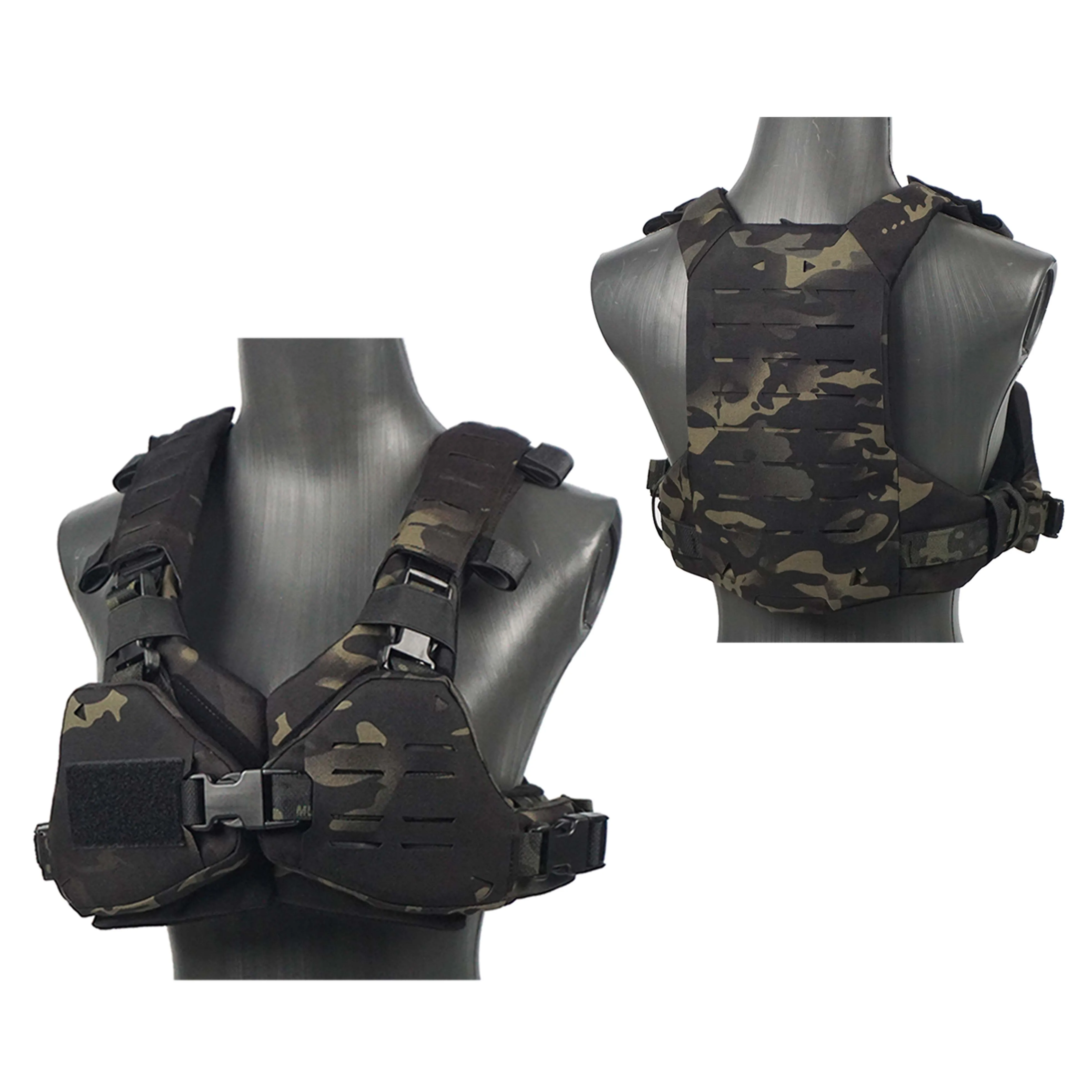 Kamizelka pancerna bikini dla kobiet Cosplay Plate Carrier Lady seksowny taktyczny sprzęt myśliwski lekki sprzęt kempingowy Outdoor Sport