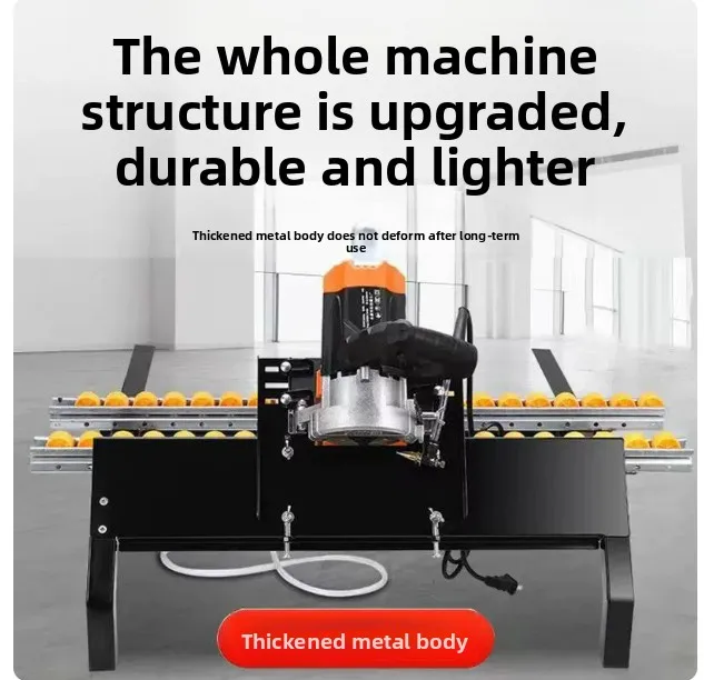 45 Degree Tile Chamfering Machine Desktop Cutter 1200W Dust-Free for Ceramic Marble