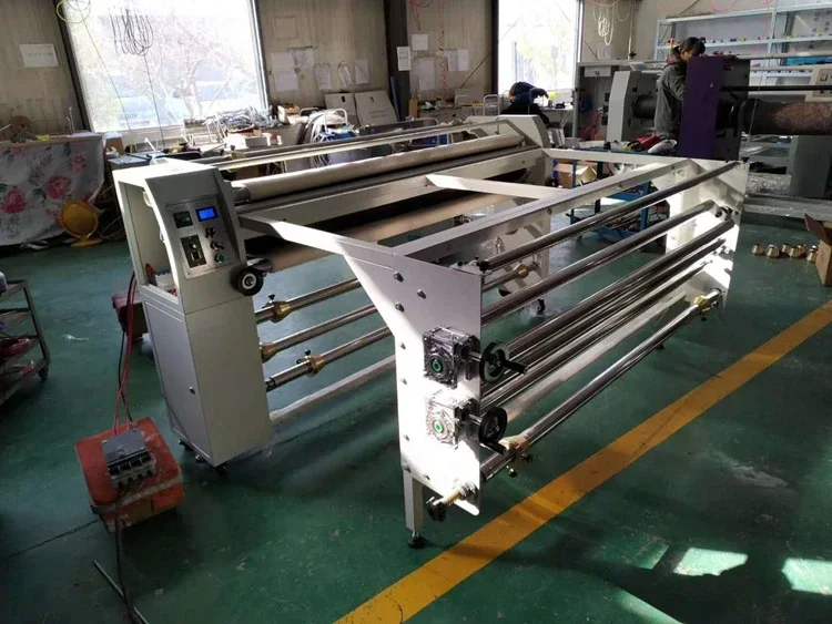 Auto Electric heat transfer maquina de sublimation textil calandra calendar rotary roller heat press machine