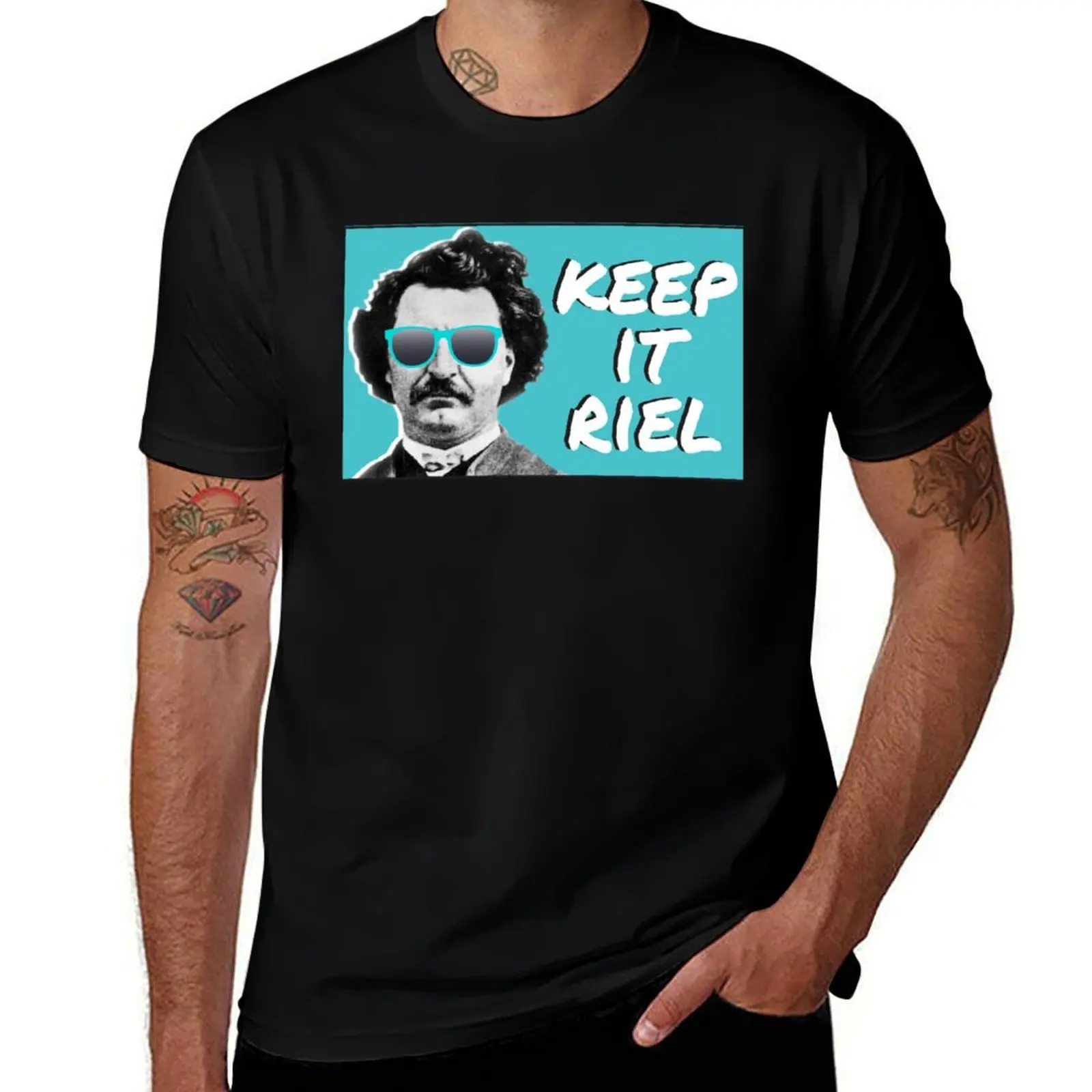 

Keep it Riel T-Shirt graphic shirts customs design your own shirts men