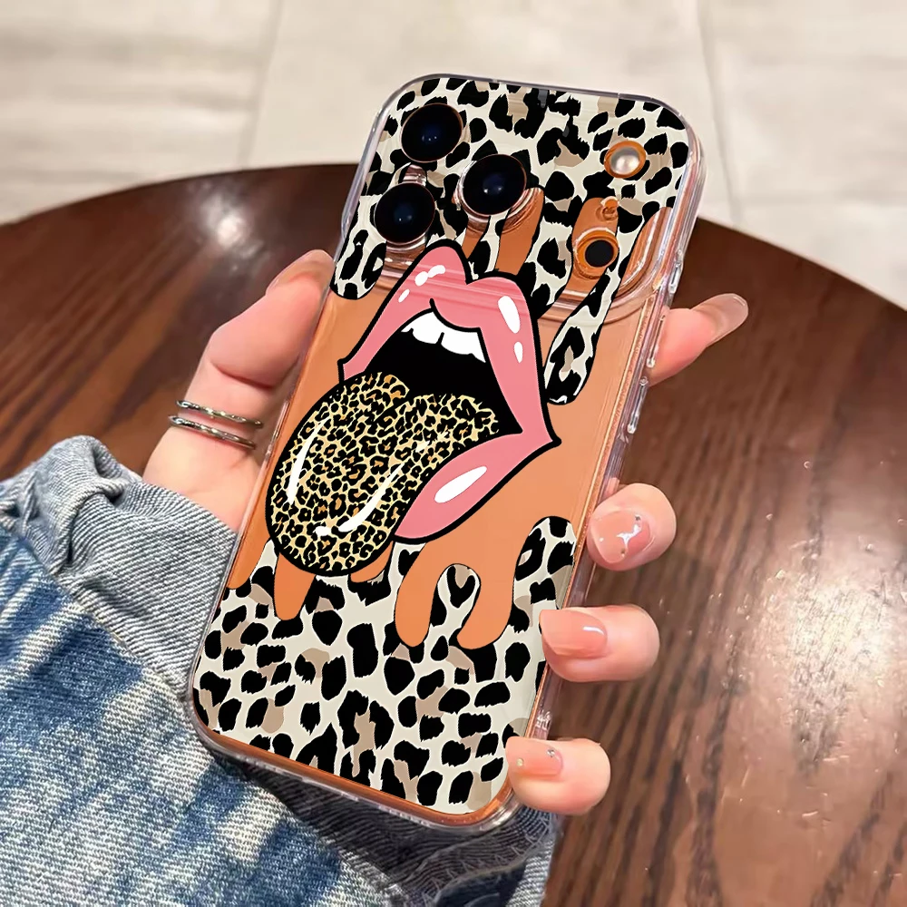 Y2K Glam Rock Leopard Print Ph - Phone Cases Y2K recension och pris