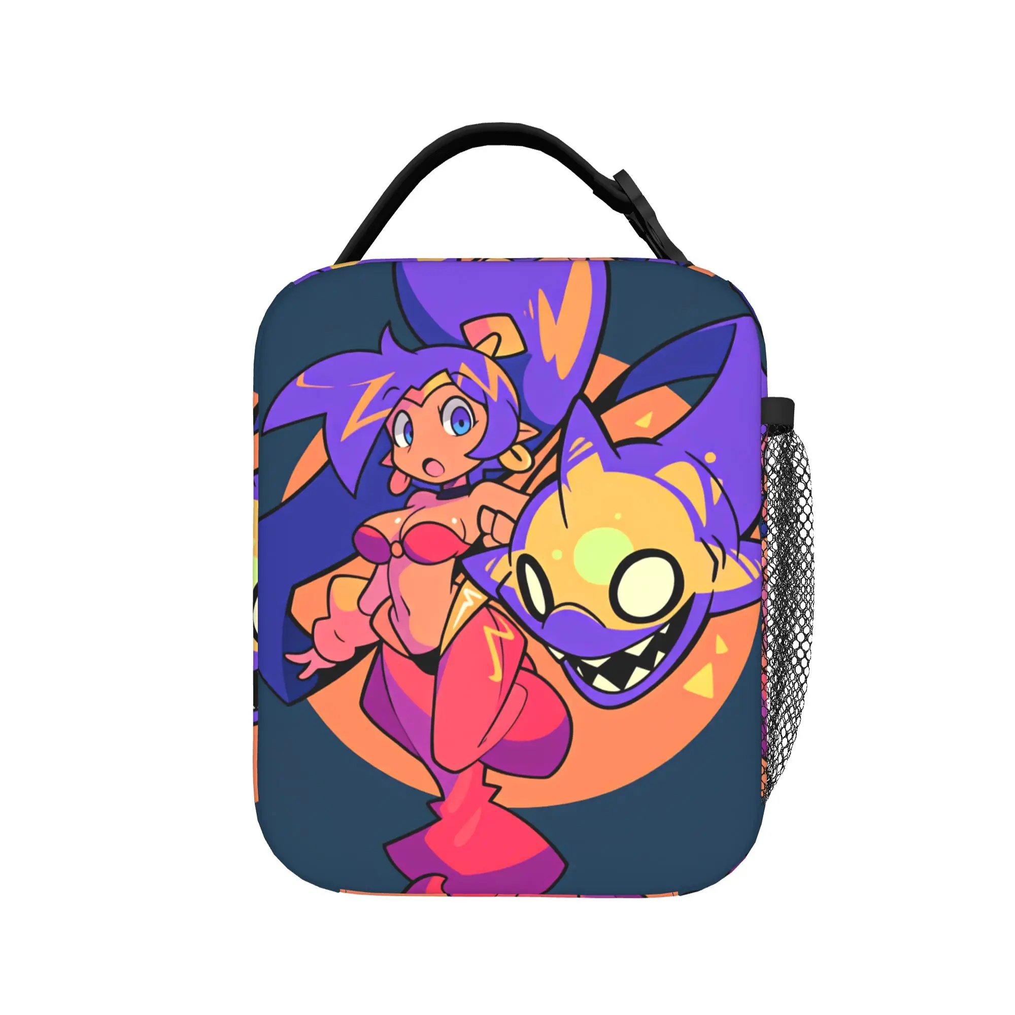 Shantae Half Genie Lunch Bag  Convenient Lunch Box Child Travel Graphic Cooler Bag Aesthetic Waterproof Thermal Tote Handbags