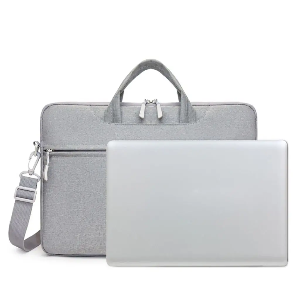 Portable 15.6 Inch Laptop Bag Sleeve Water-resistant Waterproof Handbag Briefcase Universal Computer Storage Bag Office