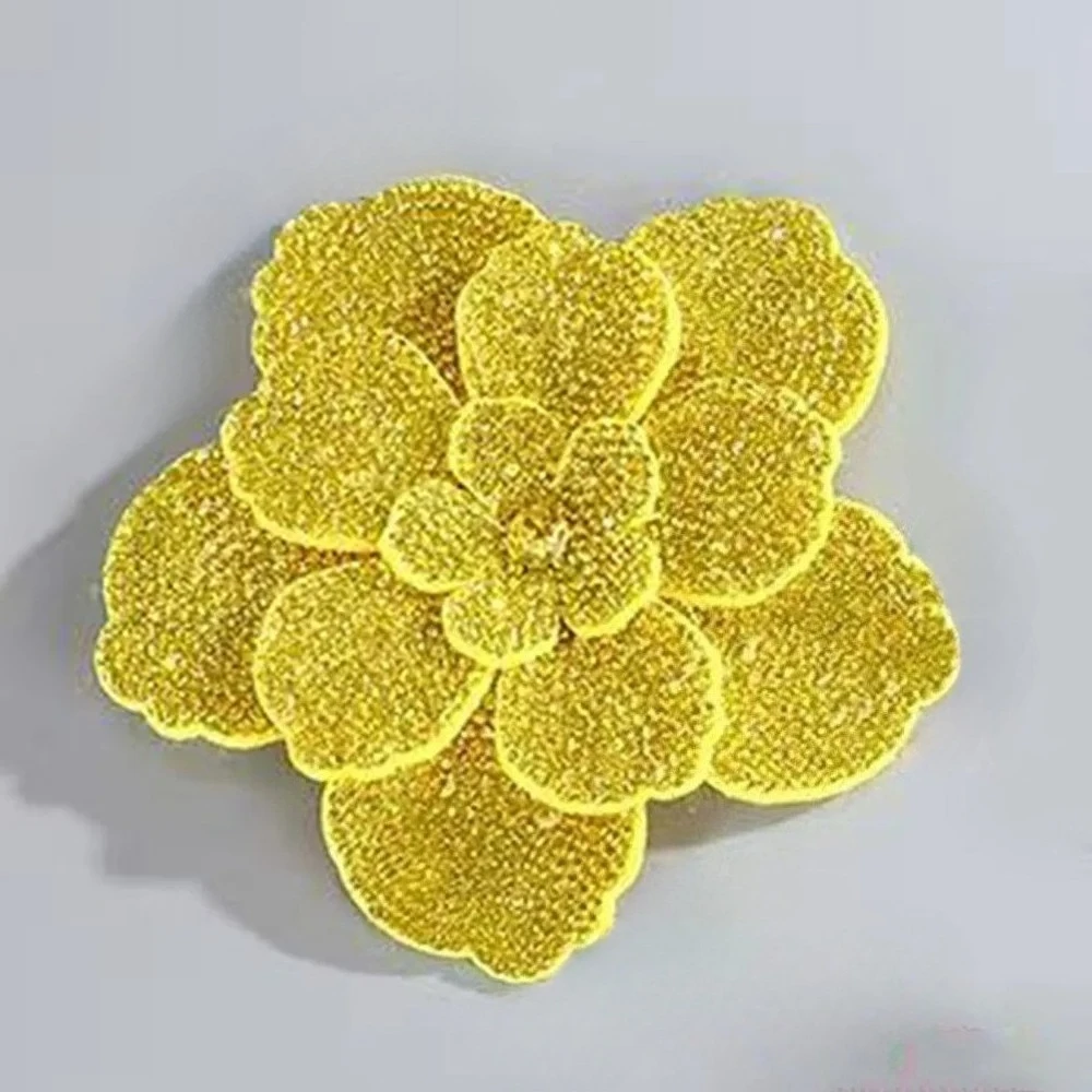 

Three-dimensional Peony Water Diamond Flower Brooch Women's High-end Luxury Accessories Pin Wedding Dress Banquet Party Corsage