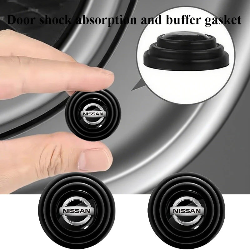 

Car Anti-Collision Pad Shock Absorption Buffer Sticker For Nissan X-Trail T32 T31 Qashqai Tiida Teana Car Styling Livina Roox